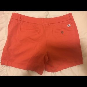 Salmon Colored Rising Tide Shorts